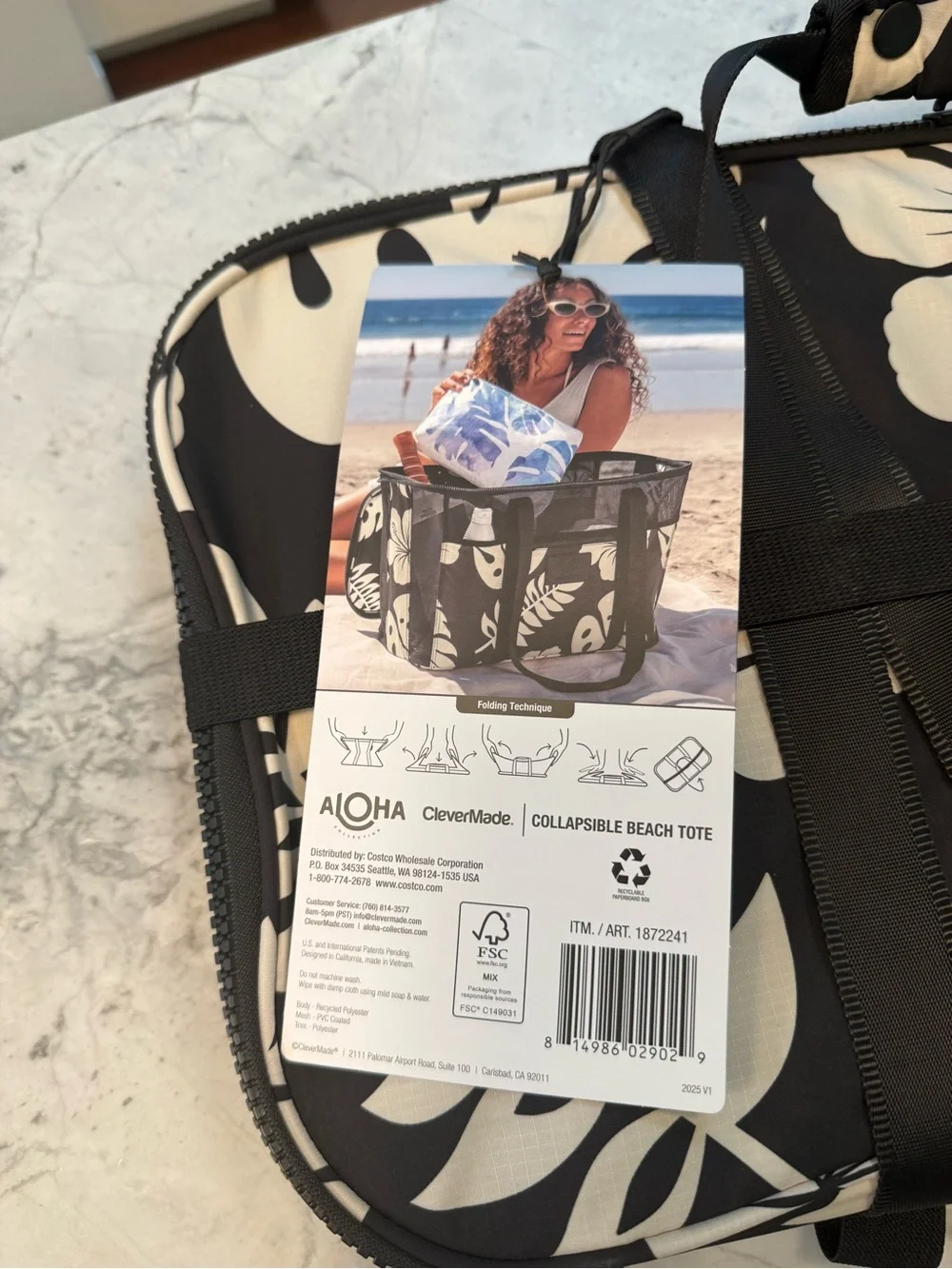 Aloha Collection x Costco beach tote